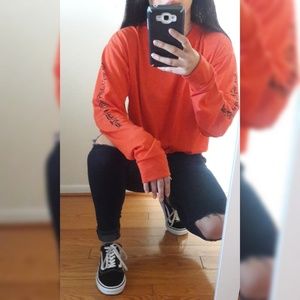 "Antisocial" Long Sleeve tee.